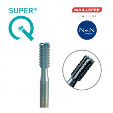 Бор цилиндр №34 (зубчатая насечка) 2,3 SUPER Q/MAILLEFER 